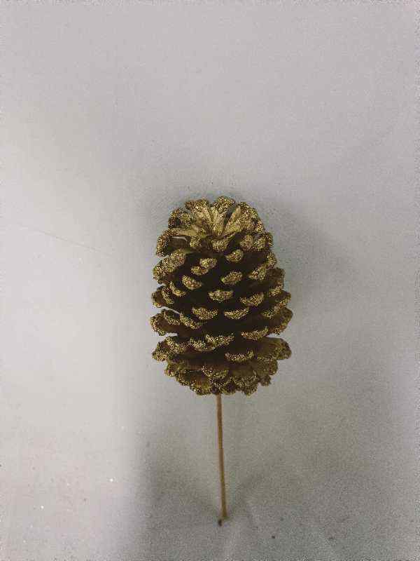 8059 Slash metallic gold 6inch wood stick